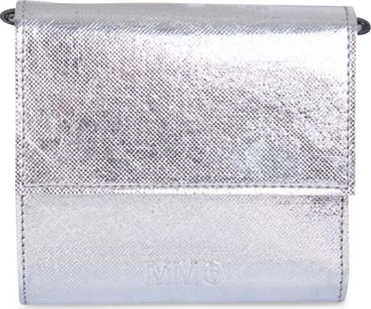 MM6 Maison Margiela Chain Wallet Silver