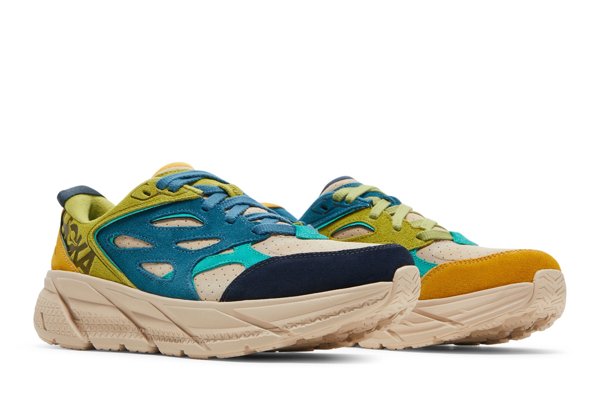 マイニンニン Buy HOKA Clifton L Suede 'Multi-Color' - 1124630 MSSN | GOAT