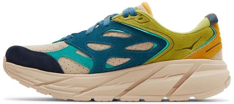 HOKA Clifton L Suede Multi Color