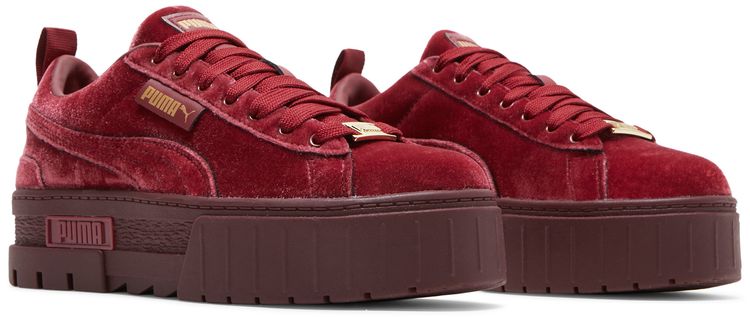 Puma Wmns Mayze Velvet   Tibetan Red