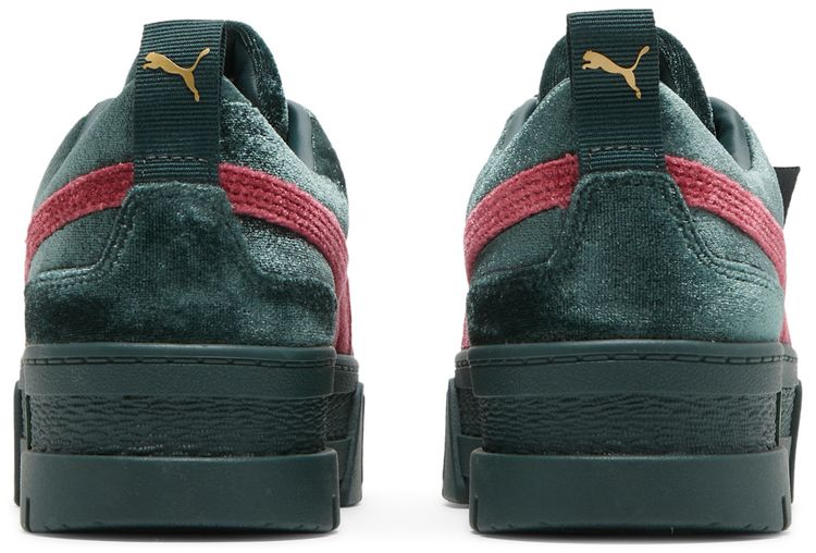 Puma Wmns Mayze Velvet   Green Gables Tibetan Red