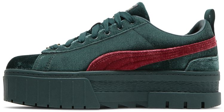 Puma Wmns Mayze Velvet   Green Gables Tibetan Red
