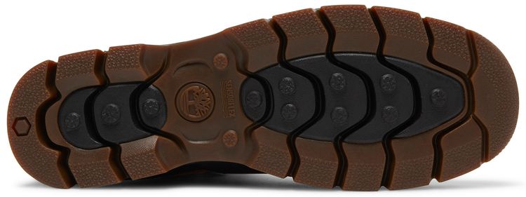Euro Hiker Shell Toe Boot Wheat Black