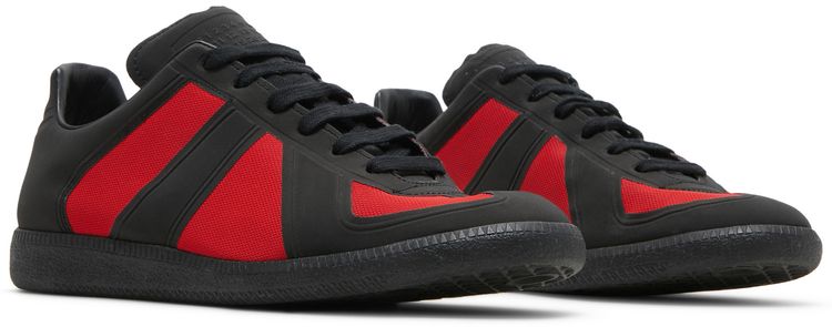 Maison Margiela Replica Sneakers Two Tone   Red Black
