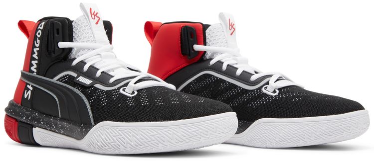 Puma God Shammgod x Legacy Black High Risk Red