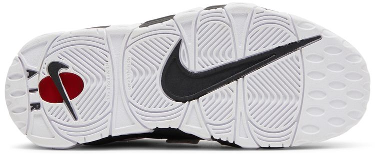 Nike Air More Uptempo GS Black University Red