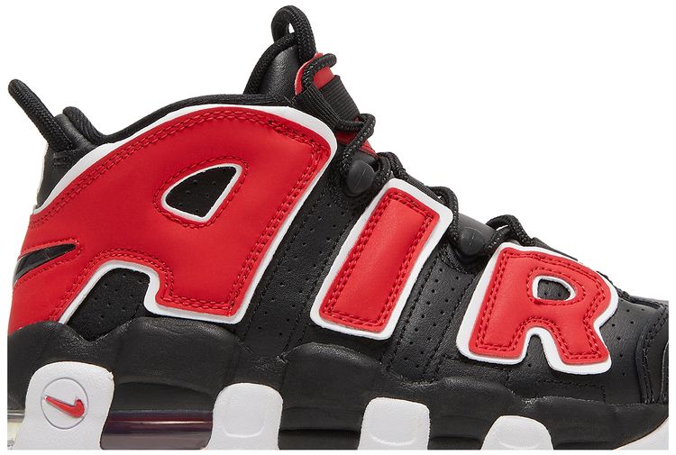 Nike Air More Uptempo GS Black University Red