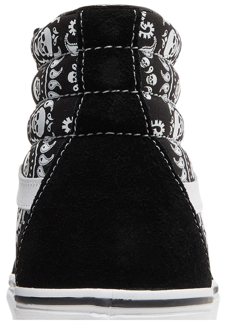 Vans Sk8 Hi Bandana   Black