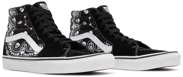 Vans Sk8 Hi Bandana   Black