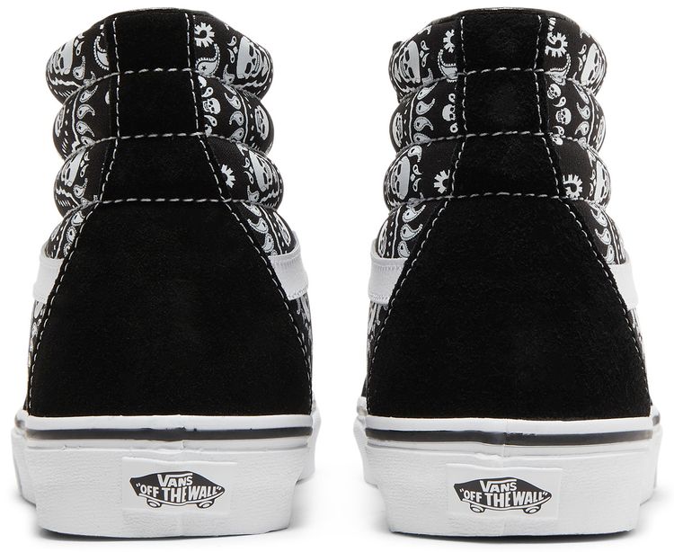 Vans Sk8 Hi Bandana   Black