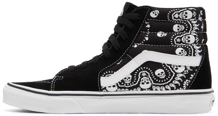 Vans Sk8 Hi Bandana   Black