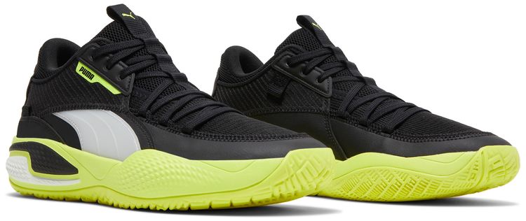 Puma Court Rider Black Yellow Alert
