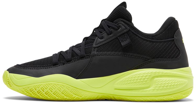 Puma Court Rider Black Yellow Alert