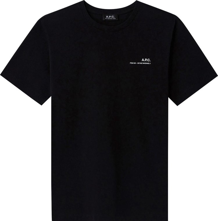 A.P.C. T-Shirt 'Noir'
