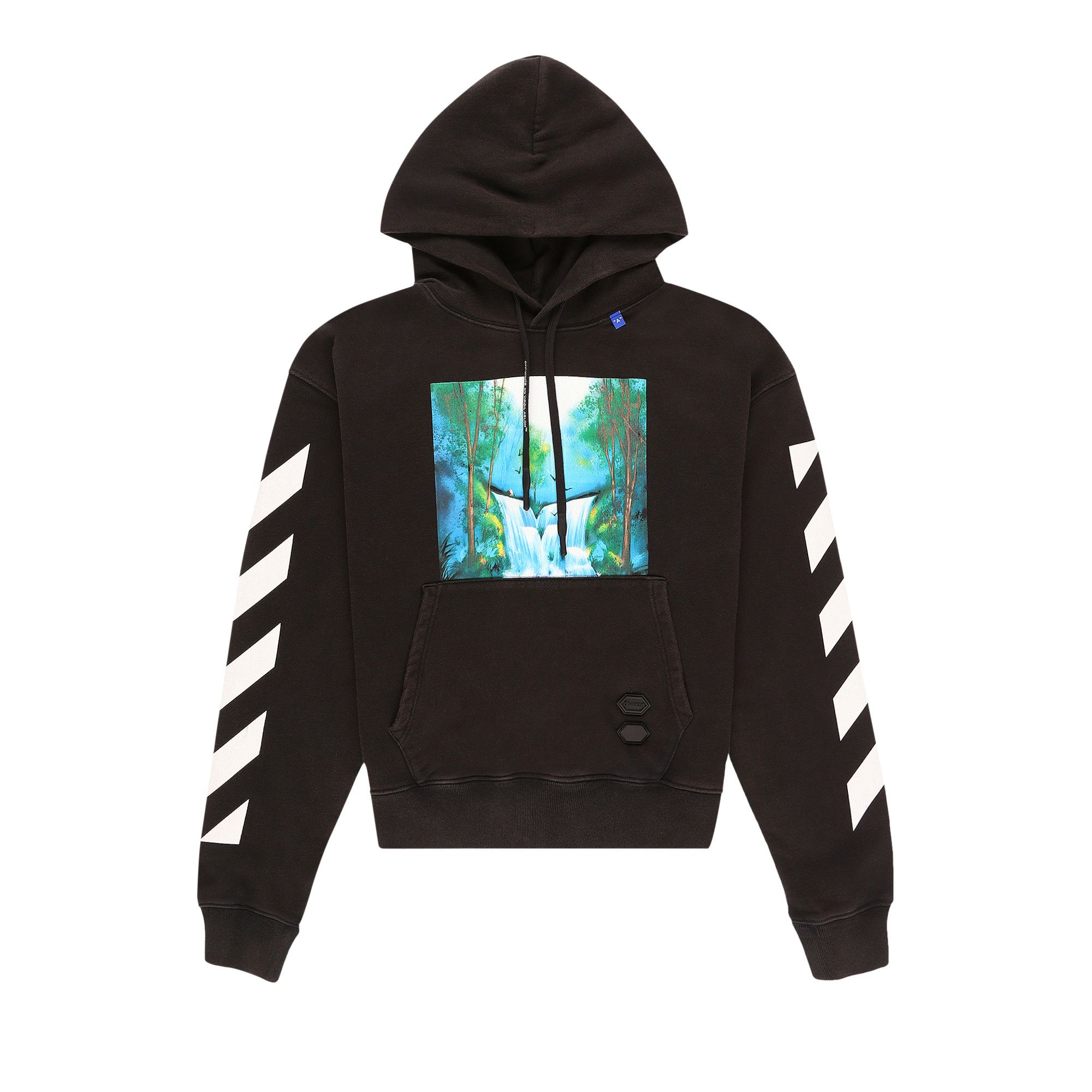 Diag waterfall over hoodie clearance