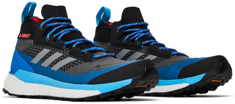 Adidas Terrex Free Hiker GTX Grey Blue Rush