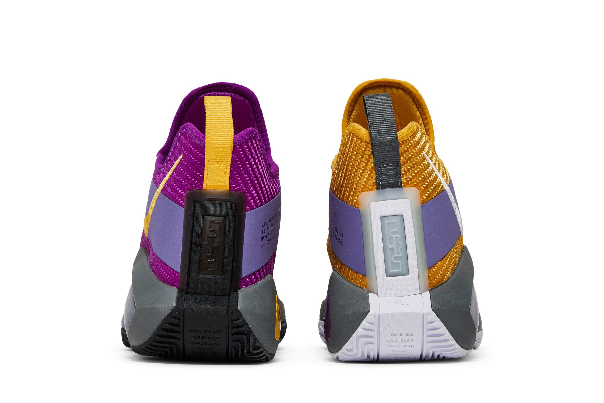 Nike LeBron Soldier14 Lakersバッシュ27cm Nike Lebron Soldier 14 XIV Lakers Purple Yellow Mens Sz 9.5