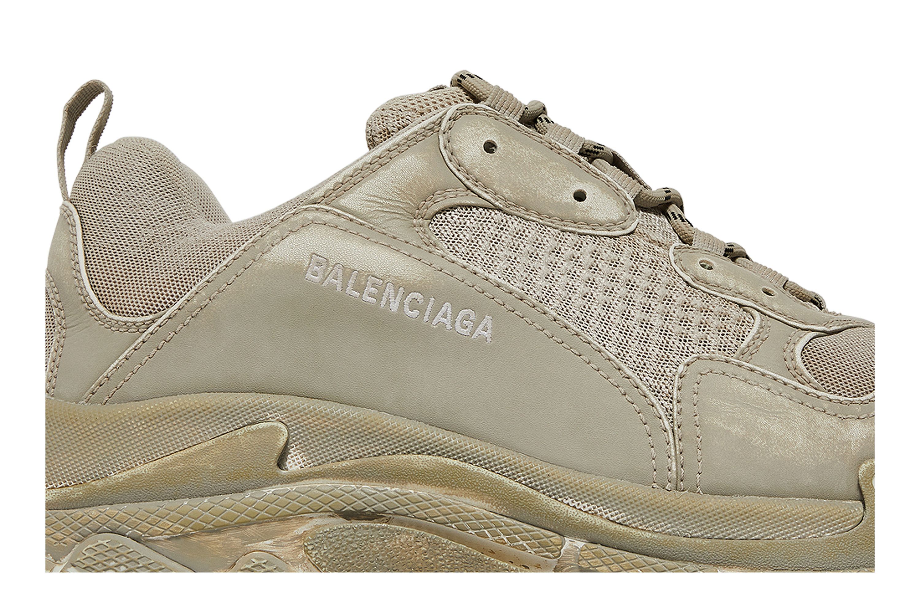 Balenciaga triple s beige hot sale