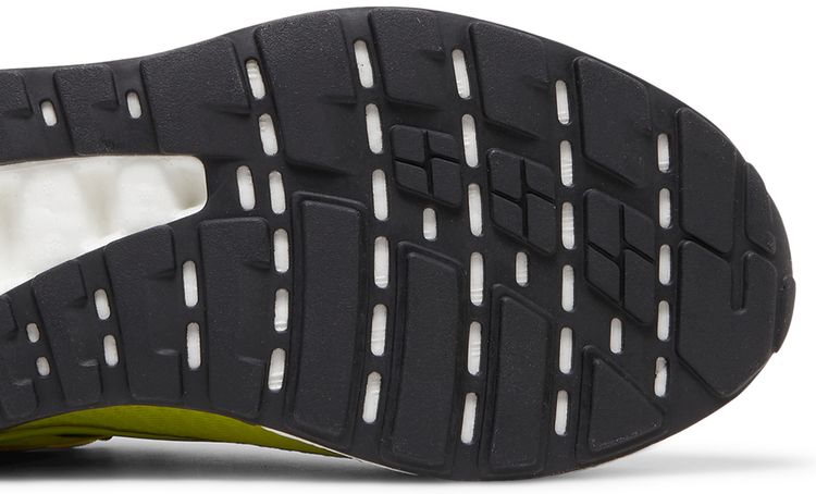 Adidas ZX 2K Boost J Bold Logo Graphic   Acid Yellow