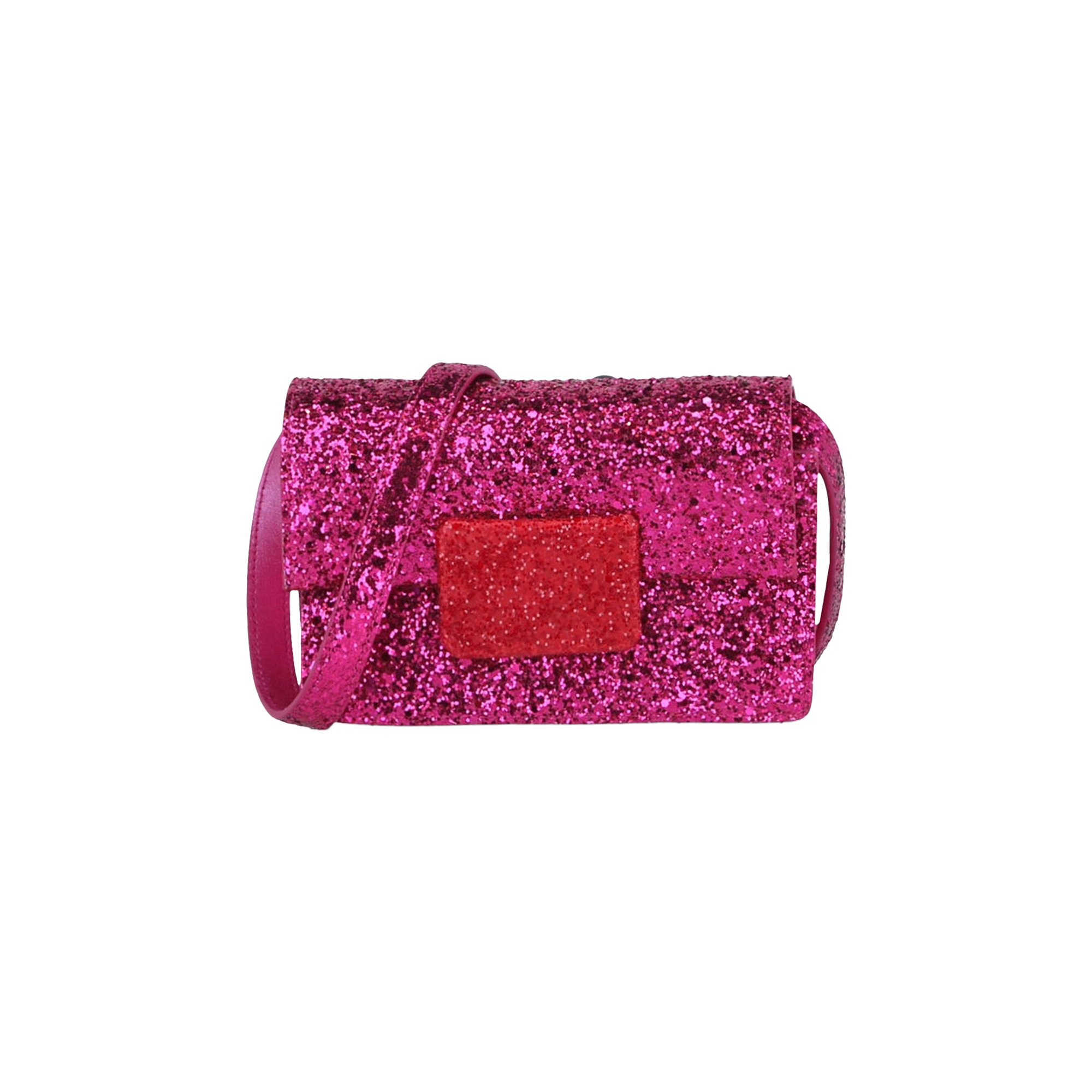 Buy Saint Laurent Lulu Bunny Glitter Crossbody Bag 'Pink' - 366970 
