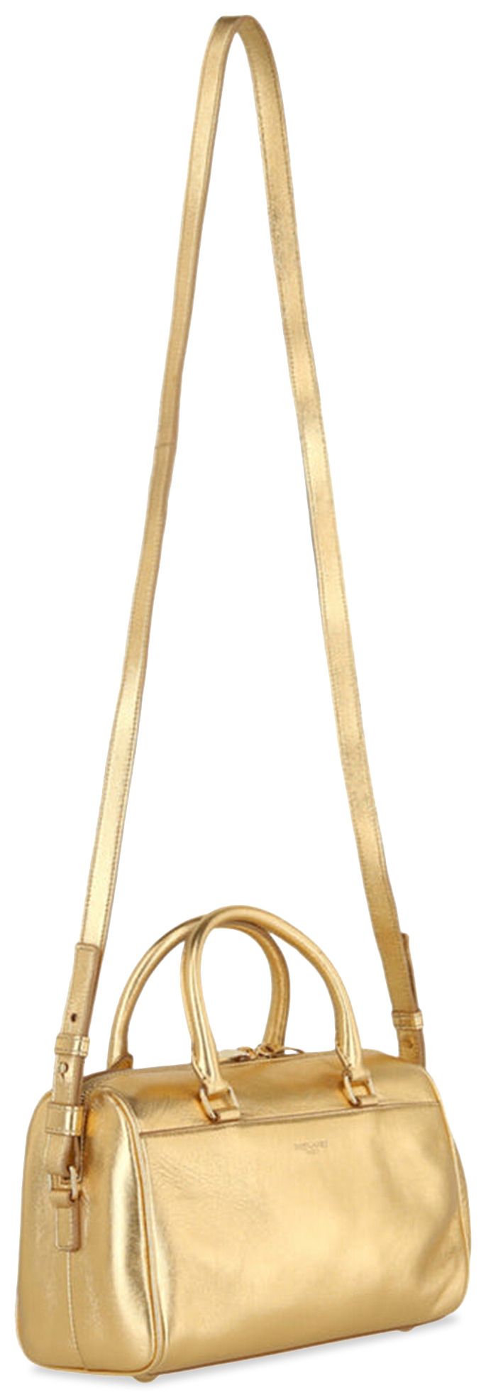 Saint Laurent Toy Duffle Bag Metallic Gold