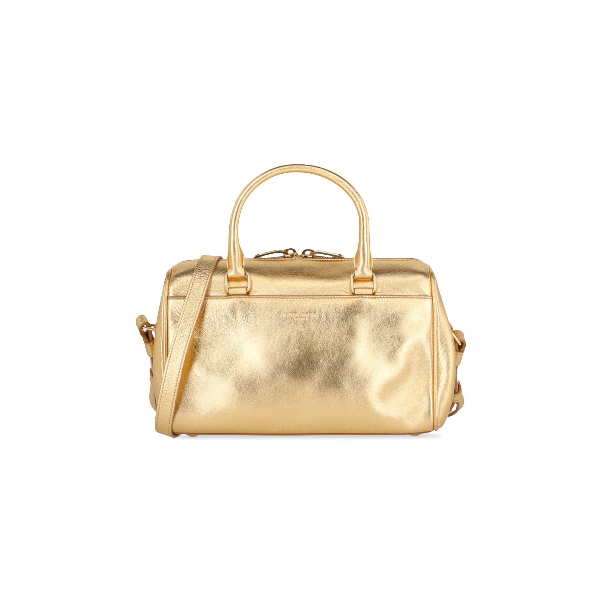 Gold cheap duffle bag
