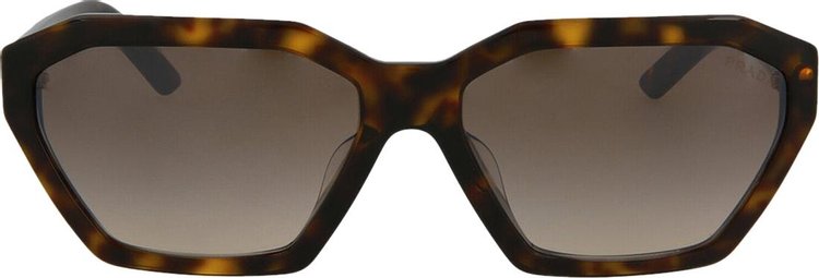 Prada Rectangle-Frame Sunglasses 'Brown'