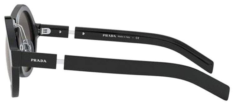 Prada Round Frame Sunglasses Black