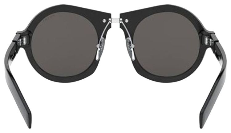 Prada Round Frame Sunglasses Black