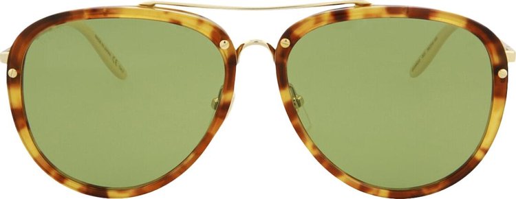 Gucci Aviator-Style Acetate Sunglasses 'Havana'