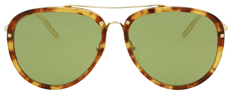 Gucci Aviator Style Acetate Sunglasses Havana