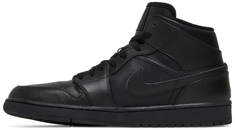 Air Jordan 1 Mid 2013 Triple Black