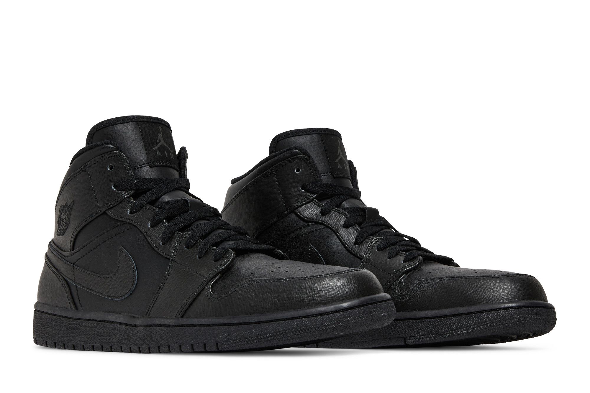 Buy Air Jordan 1 Mid 2013 'Triple Black' - 554724 010 | GOAT