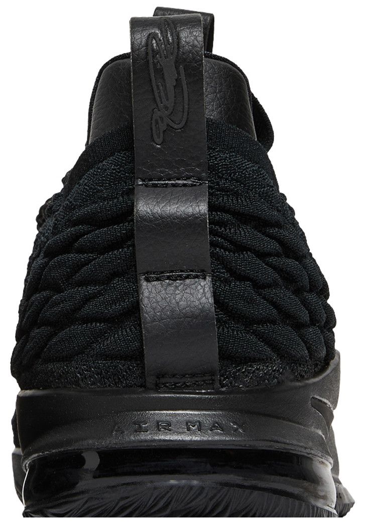 Nike LeBron 15 Low Triple Black