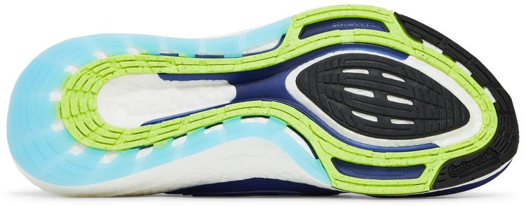 Adidas UltraBoost 22 Legacy Indigo Solar Yellow