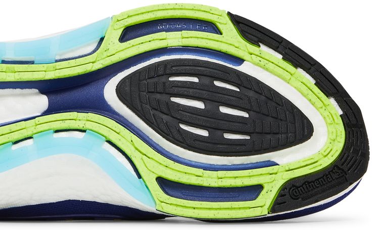 Adidas UltraBoost 22 Legacy Indigo Solar Yellow