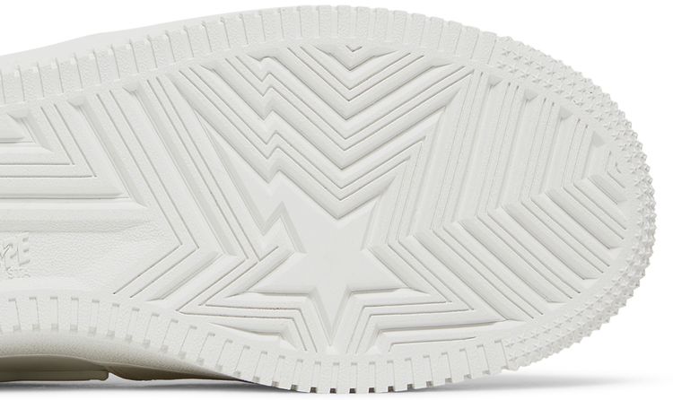 Bapesta Mid White