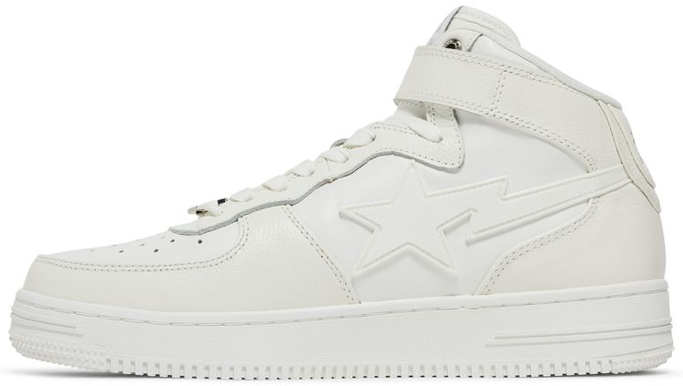 Bapesta Mid White