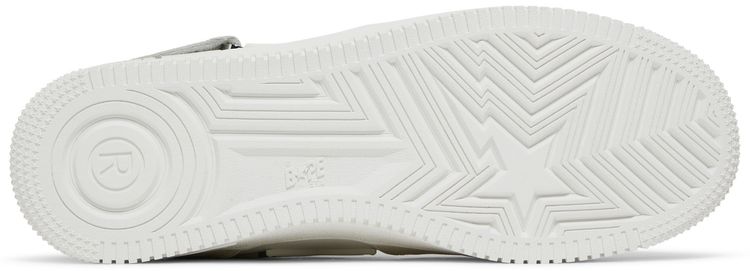 Bapesta Mid White