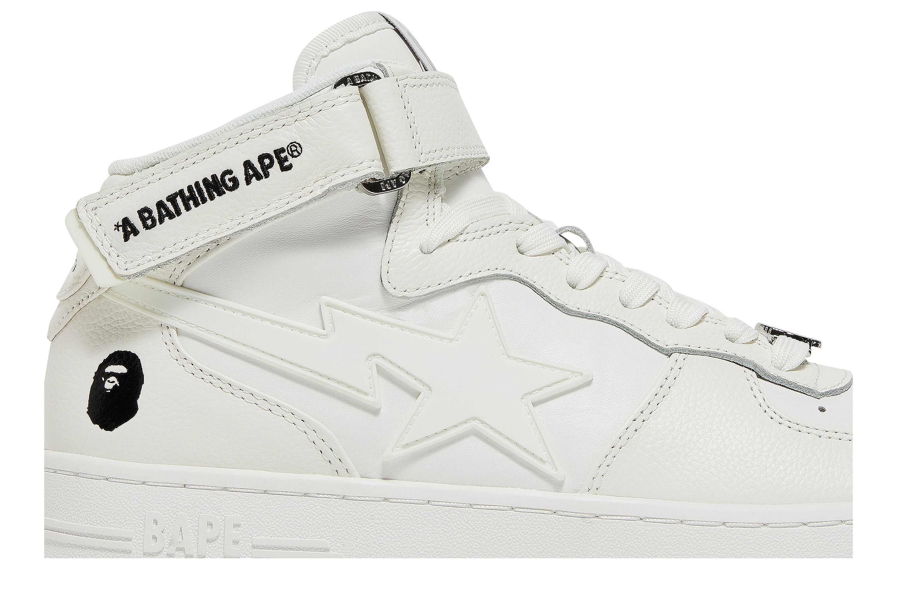 Buy Bapesta Mid White 1H70191003 WHT GOAT CA