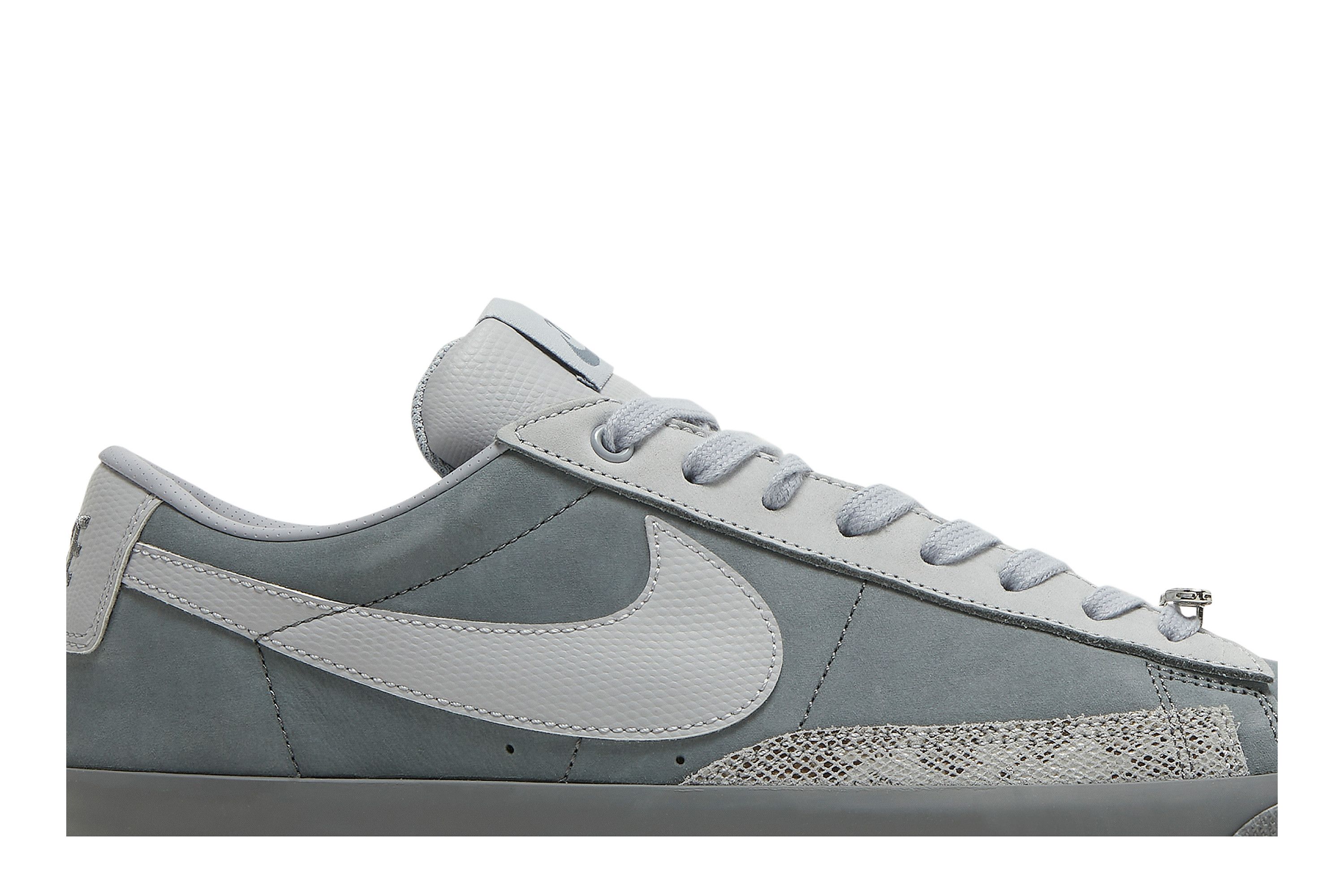 Size 10.5 Forty Percent Against Rights x Blazer Low SB Cool Grey