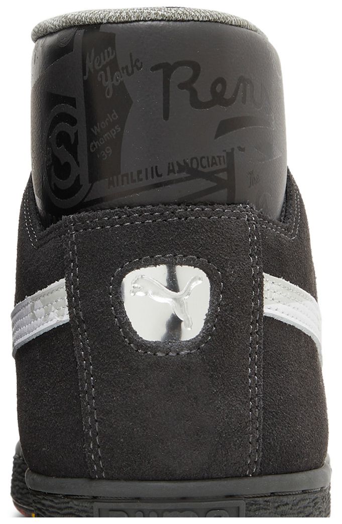 Black Fives x Puma Suede High Black