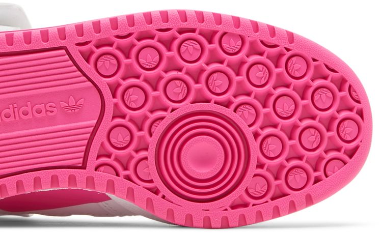 Adidas Forum Low J White Screaming Pink