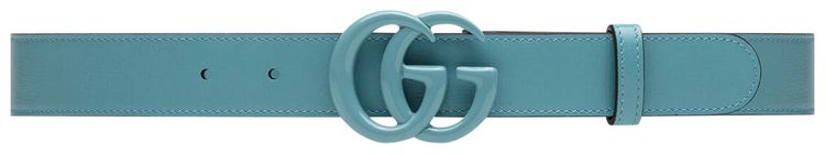 Gucci GG Marmont Thin Belt Pastel Blue