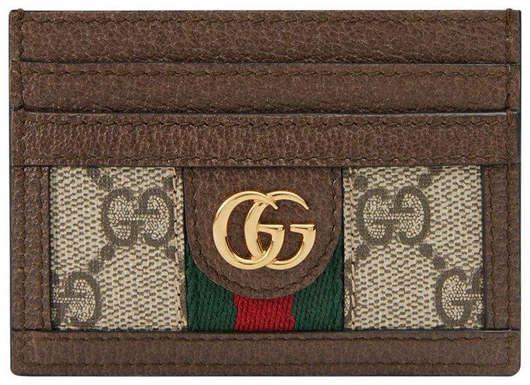 Gucci GG Supreme Ophidia Large Card Case BeigeEbony