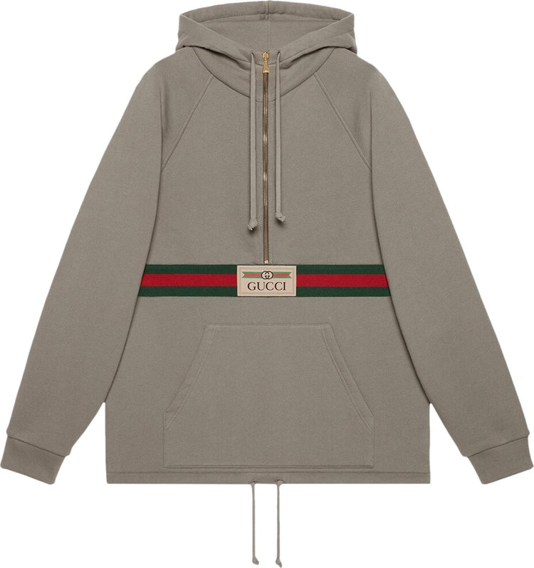 Gucci Sweatshirt With Vintage Logo 'Grey'