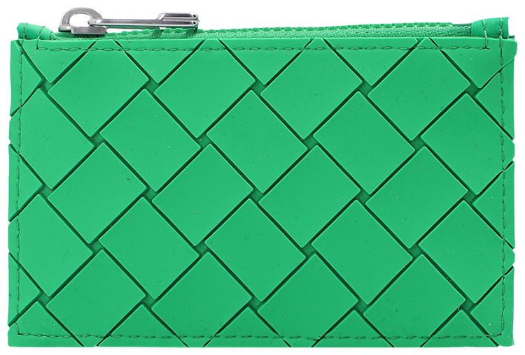 Bottega Veneta Card Case ParakeetSilver
