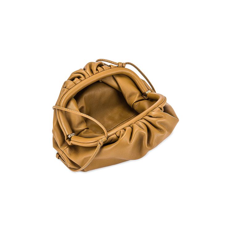 Bottega Veneta Mini Pouch Bag AcornGold