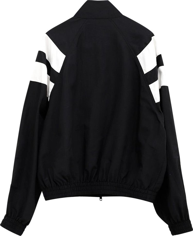 Balenciaga Sporty B Tracksuit Jacket BlackGrey