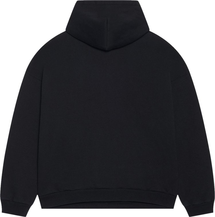 Balenciaga Wide Fit Hoodie Black